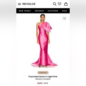 Pink formal Solace London Gown